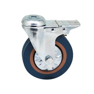 China Low Noise Wholesale Custom Industrial Dining Cart 2 Inch 3 Inch Swivel Caster Wheel For Furniture for sale