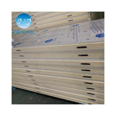 China 960mm or Customized Thickness Insulated Cold Room Panel Sandwich Wall Panels Wall Cold Room Insulation PU Panels for sale