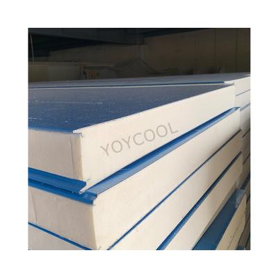 China 1150MM/960MM/950MM Aluminum Sandwich Panel EPS 30mm PU Sandwich Panel for sale