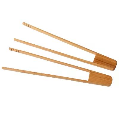 Κίνα China Hot Selling Wholesale Food Cooking Bamboo BBQ Clamps Bulk Bamboo Food Tongs For Amazon eBay προς πώληση