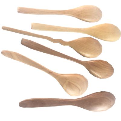 China Sustainable Japanese Style Natural Kitchen Accessories Bamboo Wooden Spoon en venta