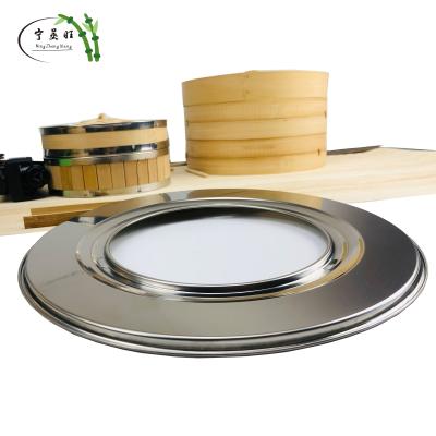 China Sustainable Amazon Food Hot Tray Made in China Stainless Steel Steamer Tray for Steaming Seafood en venta