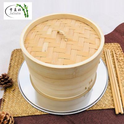 China 2022 hot chinese handmade dim sum stocked bamboo steamer FOR hotel restaurant for sale