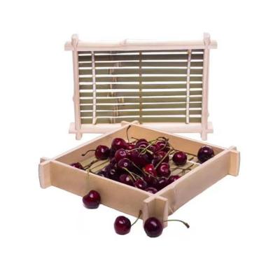 China Wholesale Customized Bamboo Sashimi Stocked Japanese Restaurant Restaurant Serving Tray Display Sushi Plate for sale