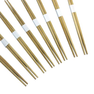 中国 Disposable Customizable Natural Made-in-Porcelain Wrapping Double Tip Sushi Bamboo Chopsticks Odorless Used In Take-Out Restaurants For Picnics 販売のため