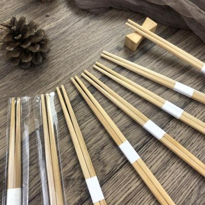 中国 Disposable Customizable Natural Made-in-Porcelain Wrapping Double Tip Sushi Bamboo Chopsticks Odorless Used In Take-Out Restaurants For Picnics 販売のため