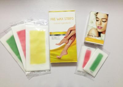 China Ready To Use Wax Strips Legs & Body 20 ea (Pack of 2) Hair removal cold wax strips for sale