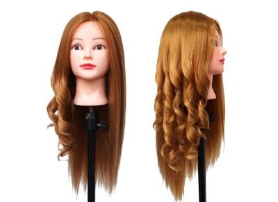 China Professional Female 100% Human Hair Mannequins Head  Manikins Head For Beginner Students for sale