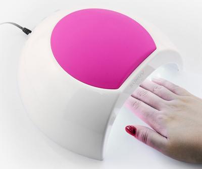 China White 48w Sun2 Gel Light Nail Dryer Unique Design Big Room For Finger Feet for sale