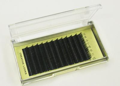 China 1 Case Full Size JBCD Mink False Eyelashes Black Curl Individual False Eyelashes for sale