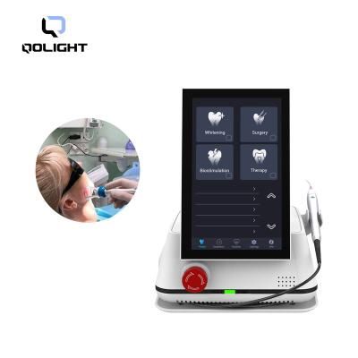 China Qolight Dental Regional Portable Design Medical Dental Laser Device With Full Preset Treatment Procedures for sale