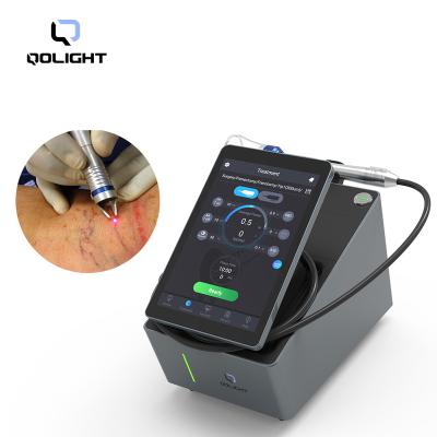 China New Spider Vein Removal Qolight 980nm diode laser spider vein removal machine with compact and portable structure design for sale