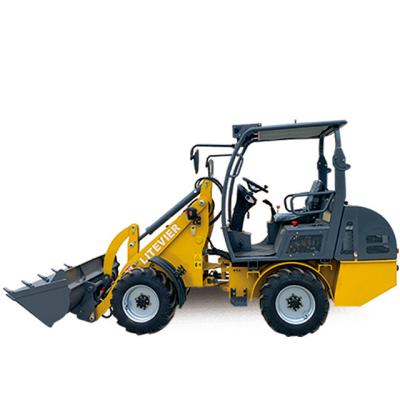 China Hotels 60V Mini Small Electric Compact Loader 400kg Electric Wheel Loader for sale