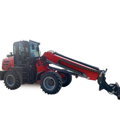 China Hotels 3ton 1.6ton Telescopic Boom Loader With Standard Bucket And Pallet Fork for sale