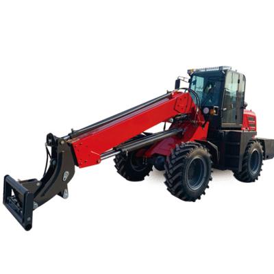 China China Hotels Cheap Mini Telescopic Wheel Loader Long Boom Loader for sale