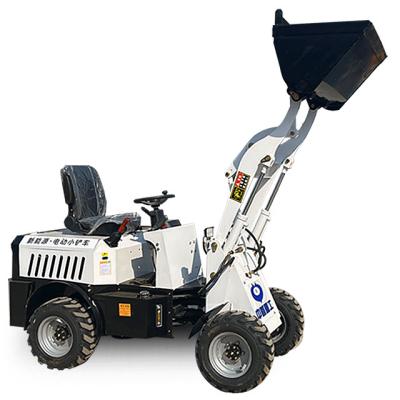 China Hotels Factory Direct Sales Manufacturer Land Moving Machinery Front End Electric Mini Wheel Loaders for sale