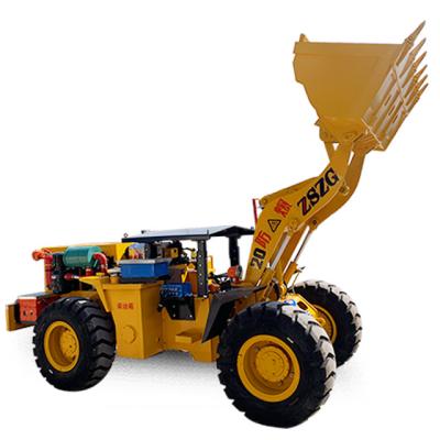 China Building material stores rock mine underground explosion-proof loader direct sales coal factory underground loader for sale