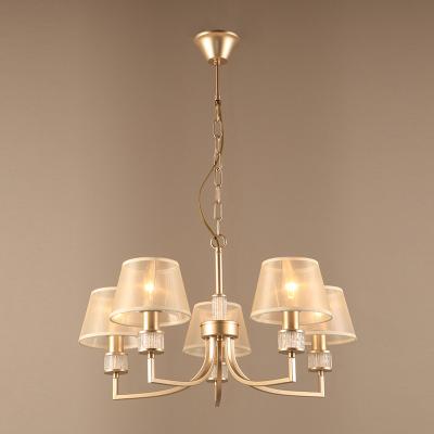 China Modern Hot Selling Chandelier Lamps Luxury Home Decorative Modern Gold Chandelier Lights Pendant Light for sale