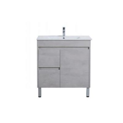 China Environment Friendly European Modern Flat Panel Bathroom Cabinets And Vanity Cabinets for sale