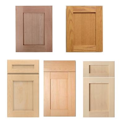 China Contemporary Top Selling Chinese White Paint Shaker Style Door Wooden Kitchen Unfinished Cabinet for sale