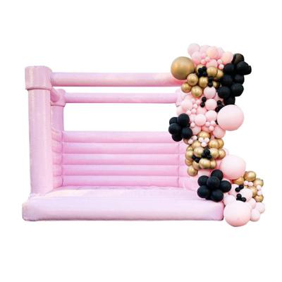 China Factory Price Indoor Inflatable Bouncer Games Jumping Bouncy Castle Jumper White Wedding Bounce House for sale