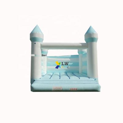 China Jumping Castle Indoor Inflatable Games Commercial White Wedding Bouncer For Wedding Party for sale