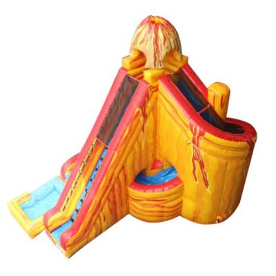 China Indoor Inflatable Games Commercial Grade Mini Inflatable Water Park Equipment Inflatable Water Slide With Big Pool For Kids For Sale for sale