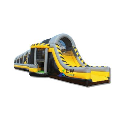 China Indoor Inflatable Games Extreme Race Inflatable Obstacle Course Amusement Park Challenge Party Games For Sale for sale