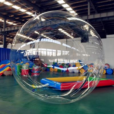 China Toy Adults Inflatable Transparent Inflatable Water Roller Ball Water Walking Ball For Swimming Pool for sale