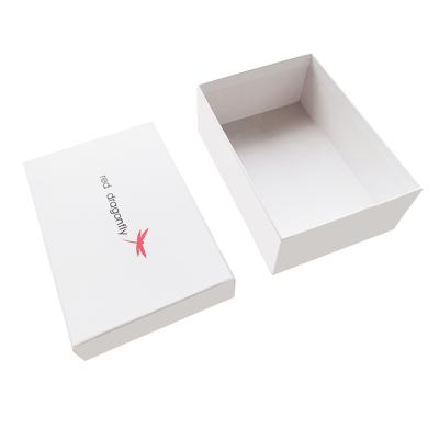 China Recycled Materials 2021 White Rigid Color Shoes Gift Packing Sneakers Box Custom Logo for sale