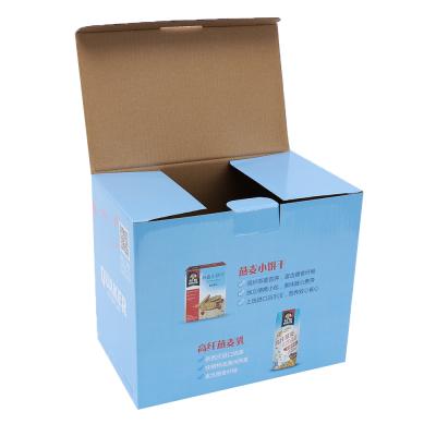 China High Quality Recycled Materials Red Color Printed Corrugated Custom Printed Package Mailer Box Bulk for sale