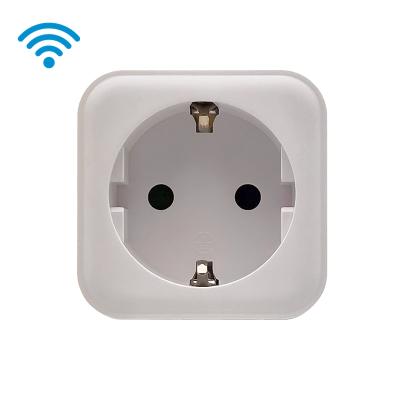 China Customized Wholesale EU Wi-Fi Socket Residential / Multi-Purpose Customized Standard Smart Power Socket for sale