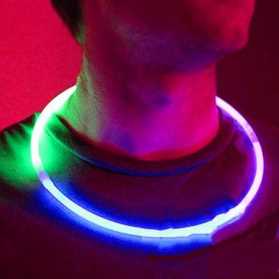 China 100 x 8 Fashion TRENDY 10 22 In Colorful Neon Tubes Adult Punk Glow Stick Necklace Men Gifts for sale