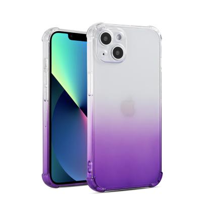 China Shockproof Lens Protector Clear Phone Case For iPhone 13 12 11 pro Max Mini X XS XR 7 8 Plus Se Multicolor Soft Silicone Shockproof Cover for sale