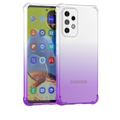 China Shockproof Shockproof Phone Case For Samsung Galaxy A6s A8s A9s A10 A20 A30 A40 A50 A60 A70 A80 A20E Soft Gradient Airbag TPU Cover Cases for sale