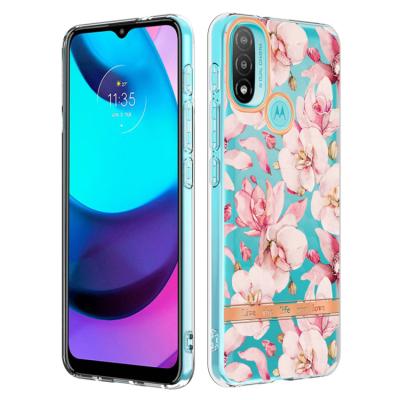 China Shockproof Plated Peach Blossom Phone Case For Huawei P40 P30 Mate 20 Pro Lite IMD Soft Shockproof Back Cover Merry Christmas Gift for sale