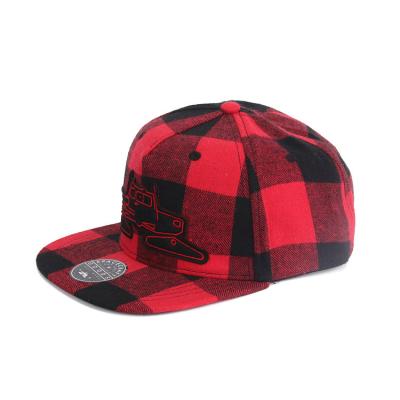 China Multi Panel 100% Wool Snapback Hats , Breathable Snapback Fitted Hats for sale