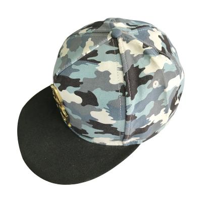 China Milk Pattern Multi Color Flat Brim Snapback Cap Constructed  / Unconstructed for sale