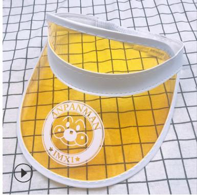 China Summer Outdoor Sun Protection Visor Hat , Ladies Sports Visor Applique Pattern for sale