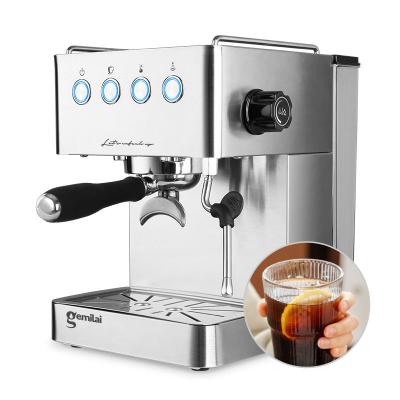 China Cafe Coffee Machine America Coffee Maker Machine Commercial Espresso Coffee Machines Double Group Coffee Machine for sale