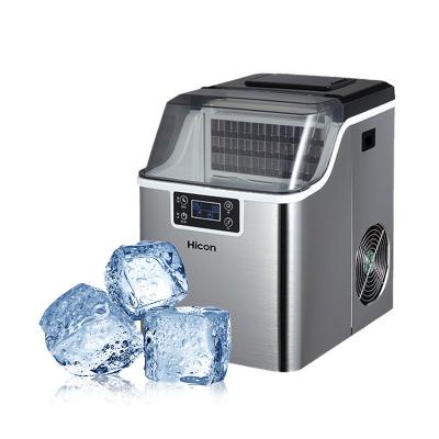 China Hotels Ice Cube Maker Household Small Ice Maker Machine Mini Portable Countertop Ice Making Machine for sale