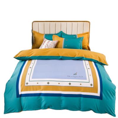 China Anti-Apnea Household Bestselling Luxury Linen Material Manufacturers Wholesale Bedding for sale