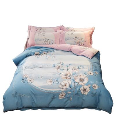 China Anti-Apnea Product Manufacturers Hot-selling Wholesale Luxury Bed Sheets And Comforters Bedding Sets for sale