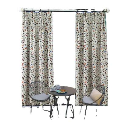 China Blackout Cool Cotton Small Blackout Modern Digital Nature And Simple And Animal Print Shower Cloth Curtains for sale