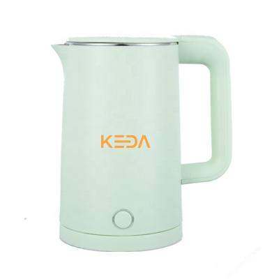 China 360 Degree Base Jug Stainless Steel Cordless Plastic Electric Kettle OEM New Portable Rotation Portable Water Kettle for sale