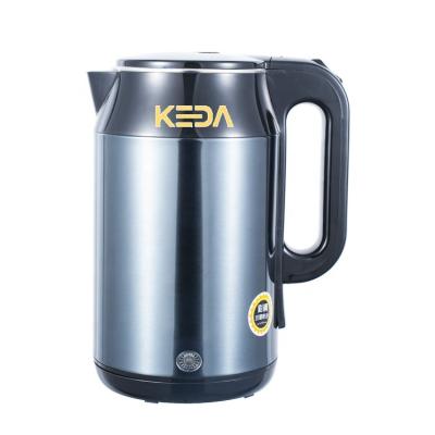 China Hot Selling 360 Degree Rotation Base Stainless Steel Electric Kettle For Boiling Water for sale