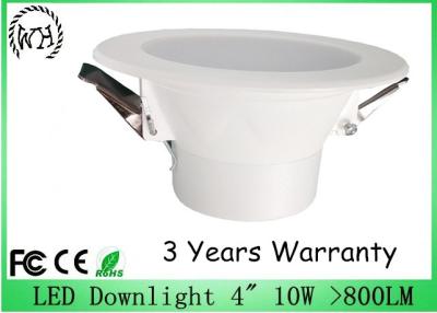 China SMD 10W LED Ceiling Downlight  White Color Replace CFL 3 Years Warranty for sale