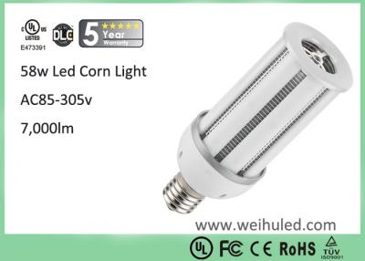 China Warm White E40 Led Corn Lamp Fin Aluminum Material Dustproof Bulb for sale