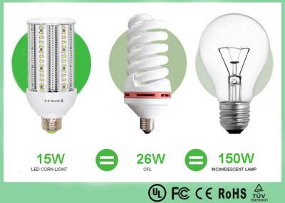 China Bright 15 W Corn Led Light Bulbs For HID Replacement RA80 110LM/W 4000K for sale