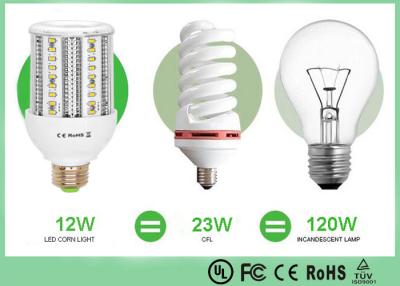 China DC12/24V führten Mais-Licht Φ64*152mm der Mais-Birnen-12w 110Lm/w 3000K der Farbesmd2835 CRI>80 zu verkaufen